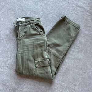 Reformation Olive Cargo Pants